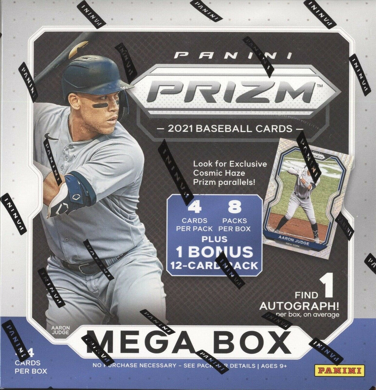 1 AUTO CARDS - BOX BASEBALL 2021 MLB PER MEGA PANINI BOX PRIZM