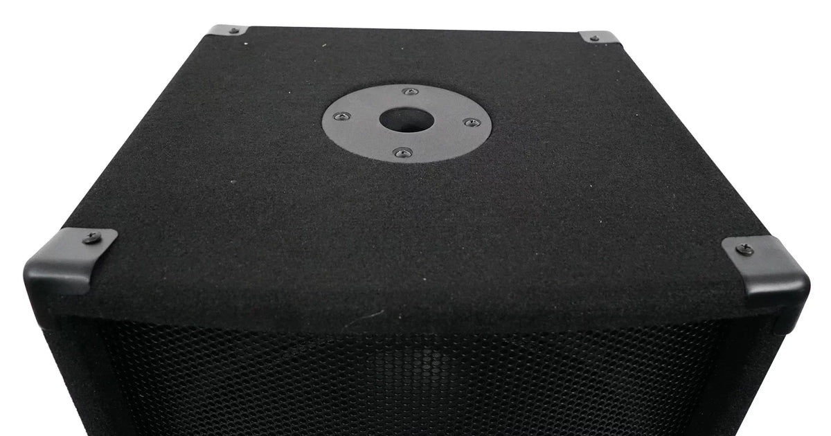 Mount Passive Watt SBG1128 Cabinet/Pole 12" DJ 600 MDF Subwoofer, Rockville Pro